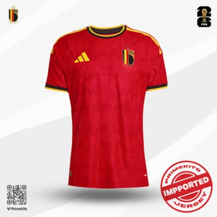 Belgium Home Jersey 2026 World Cup – Imported Player Edition Jersey